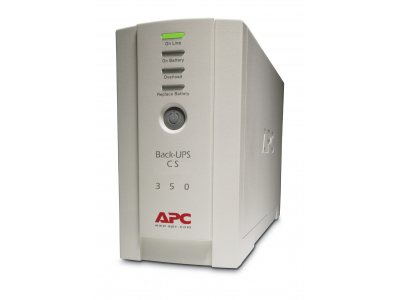 APC Back-UPS uninterruptible power supply (UPS) Standby (Offline) 350 VA 210 W 4 AC outlet(s)