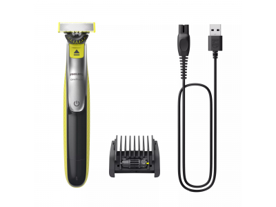  Philips Oneblade QP2734/23, 360 blade, 5-in-1 comb (1,2,3,4,5 mm), 60 min run time/4hour charging QP2734/23