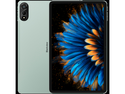 Blackview MEGA 2 SET LTE 12-inch FHD+IPS 1200x2000 60Hz 12GB+256GB Unisoc T615 Octa-core 1.6GHz Cam Front 8MP Rear 16MP 9000mAh+Charging 18W Fast / Cable Film Case Stylus Mouse Keyboard EN Netflix HD Android 15 Moss Green MEGA2_MG12_EU