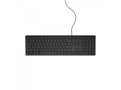  Dell Multimedia Keyboard-KB216 - US intern - Black/ LT engraved 580-ADHK?/TDLT