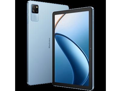 Blackview TAB60 WiFi6 10.1-inch HD+IPS 800x1280 60Hz 4GB/128GB A523 Octa-core 1.8GHz Camera Front 5MP Rear 8MP 5100mAh NO Charger Android 15 Sunny Sky Blue BVTAB60WIFI_BLUE_EU