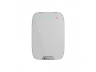 Ajax KeyPad Wireless touch keyboard (white)
