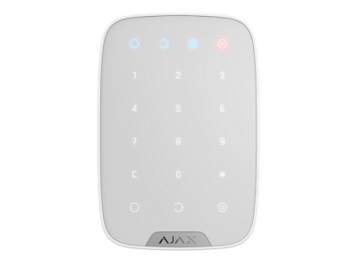 AJAX KeyPad Plus Wireless Touch Keyboard (white)