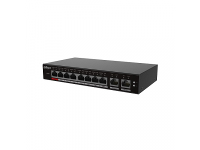 PoE switch 100Mbps 8portu+2G uplink S4100-8ET2GT-96-C