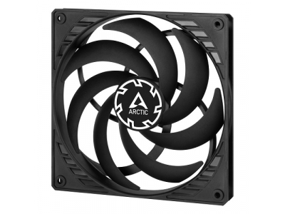 ARCTIC P14 SLIM PWM PST Fan, 4-pin, 140mm, Black