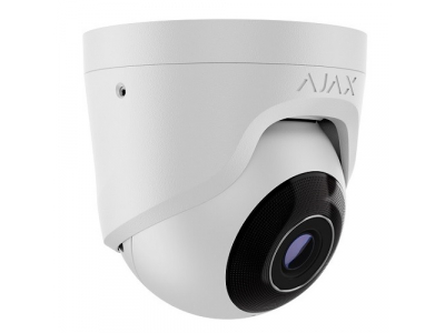 AJAX TurretCam IP Camera, 8MP, 2.8mm (white)