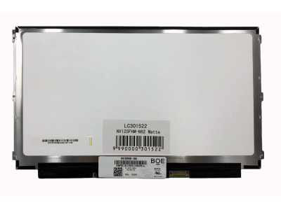 LCD screen 12.5" 1920x1080 FHD, LED, IPS, SLIM, matte, 30pin (right), A+
