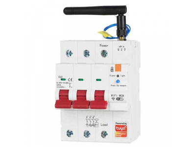TUYA Smart Circuit Breaker, 3P, Wi-Fi, RS485, 63A