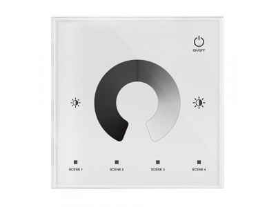 Touch Pannel Dimmer T1, 12-48VDC, 2Ch