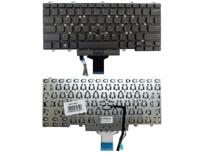 Keyboard DELL Latitude E3340 E5450 E7450, with trackpoint, US