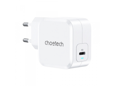 Charger CHOETECH GaN USB Type-C: 45W, PD, QC, PPS