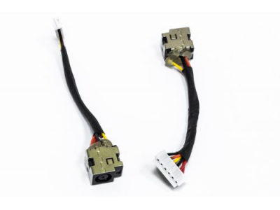 Power jack with cable, HP Compaq CQ50, CQ60, G50, G60