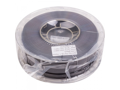 3D Printing Filament PETG, 1.75mm, 1kg, Black