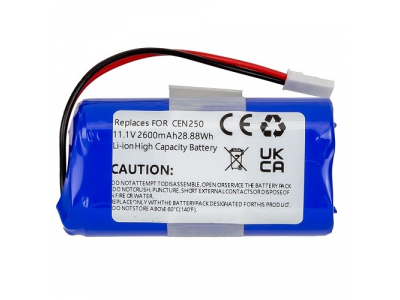 Battery for ECOVACS CEN250, ML009, V700, 11.1V, 2600mAh, Li-ion