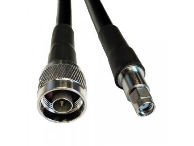 Cable LMR-400, 2m, N-male to RP-SMA-male