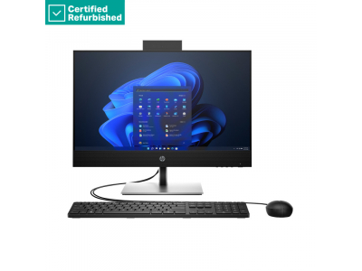  RENEW SILVER HP Pro 440 G9 AIO All-in-One - i5-13400, 8GB, 512GB SSD, 23.8 FHD Non-Touch AG, WiFi, Height Adjustable, NO CAM, NO SPEAKERS, Win 11 Pro, 1 years A1JP3ESR#ABE