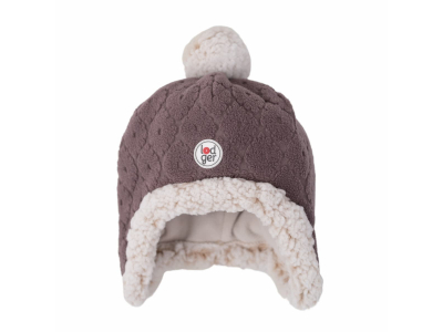 Lodger Hatter Folklore Fleece cepure, Mauve, 6-12m