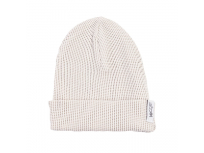 Lodger Beanie Ciumbelle bērnu cepurīte, Cloud Dancer, 6-12 mēn.