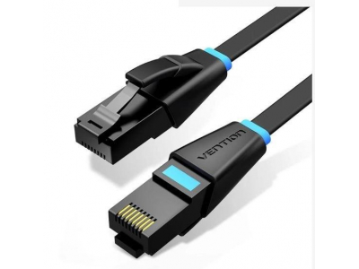 PATCH CABLE CAT.6 UTP/3M BLACK IBJBI VENTION