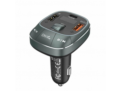 CAR FM TRANSMITTER+CHARGER USB/3P BLACK FFLB0 VENTION