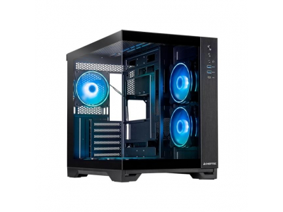Case|CHIEFTEC|VISIO GM-30B-TG-OP|MidiTower|Case product features Transparent panel|Not included|ATX|MicroATX|MiniITX|Colour Black|GM-30B-TG-OP