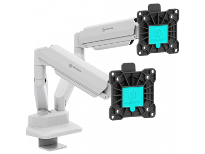MONITOR ACC DESK MOUNT/13-32" BLK/WHT G160-BW ONKRON