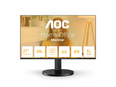 LCD Monitor|AOC|27B3HA2|27"|Business|Panel IPS|1920x1080|16:9|100 Hz|Matte|4 ms|Speakers|Tilt|27B3HA2