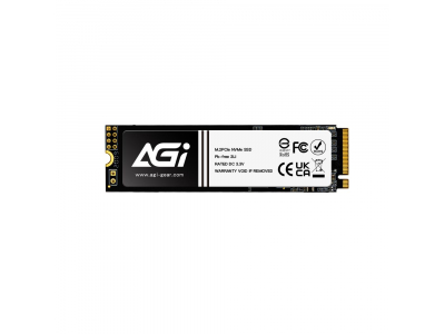 SSD|AGI|300xTBW rating|MTBF 1600000 h|Read speed 3000 MB/s|Write speed 1400 MB/s|NVMe Yes|PCI Express 3.0|M.2|512 GB|AGI512GIMAI298-CB