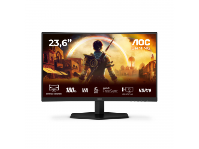 LCD Monitor|AOC|23.6 "|1920 x 1080 pixels|Full HD|Native aspect ratio 16:9|LED|Curved|C24G42E