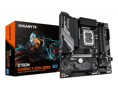 Mainboard|GIGABYTE|GIGABYTE B760M GAMING X DDR4 GEN5|Intel B760|LGA 1700|micro ATX|RAM DDR4-SDRAM|4xSlots|2xNumber of M.2 (M) slots|B760MGXDDR4GEN5