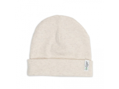 Lodger Beanie Melange bērnu cepurīte, Birch, 0-6 mēn.