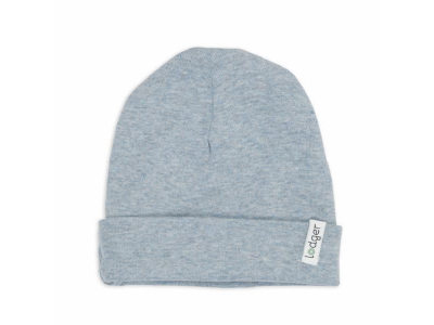 Lodger Beanie Melange bērnu cepurīte, Blue Fogg, 0-6 mēn.