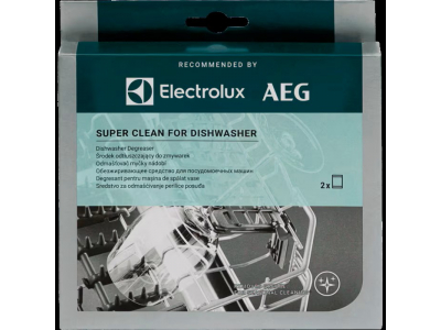 Electrolux Super Clean tīrīšanas līdzeklis trauku mašīnām, 2 gab.