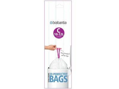 BRABANTIA atkritumu tvertņu maisiņi, 10-12 l, (C) (20 gab)