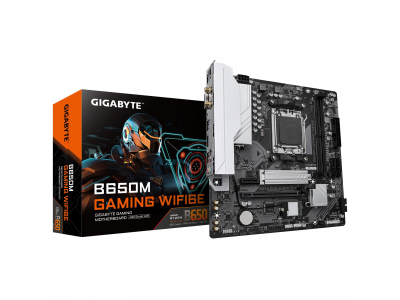 Mainboard|GIGABYTE|AMD B650|Socket AM5|micro ATX|RAM DDR5-SDRAM|2xSlots|Wi-Fi Yes|Bluetooth Yes|1xNumber of M.2 (M) slots|B650M GAMING WIFI6E (rev. 1.4)|B650MGAMINGWIFI6E1.4