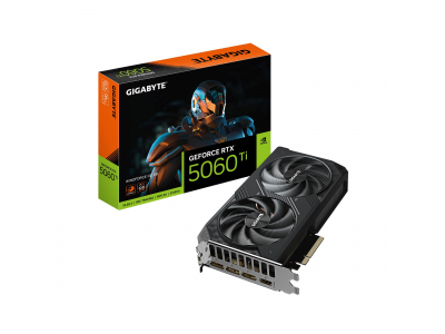Graphics Card|GIGABYTE|NVIDIA GeForce RTX 5060 Ti|8 GB|GDDR7|128 bit|PCIE 5.0 16x|GPU 2587 MHz|Dual Slot Fansink|1xHDMI|3xDisplayPort|GV-N506TWF2OC-8GD