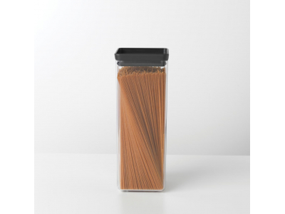 BRABANTIA kārba kantaina 2,5L, dark grey