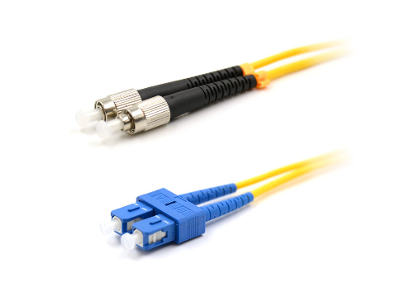 ElectroBase ® SC-FC Optiskais komutācijas kabelis/ duplex/ SM/ 2m