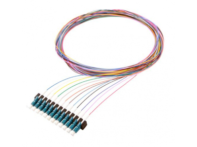 ElectroBase ® LC 12 krāsu pigtailu komplekts/ SM/ 1.0m, FIN standart, tight buffered