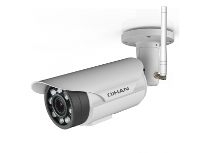 ElectroBase ® Bullet IP camera, 30 FPS@4Mpix, 1/3'' OVT HD CMOS, 2,8-12mm Lens, 40m IR LED, POE