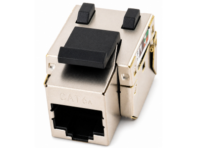 ElectroBase ® Keystone modulis CAT6A, CAT6, CAT5E STP | lieto ar SS-1xRJ45-PR vai SS-xRJ45-PR | Bezinstrumenta