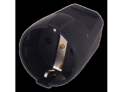 ElectroBase ® ABL Kont.ligzda  a/z 16A melns