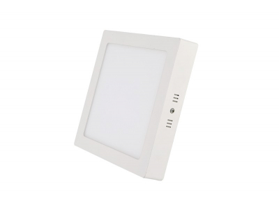 Bousval Électrique™ LED gaismas panelis. Kvadrātformas virsapmetuma panelis 6W 3000K 120x120x40 ar vadības bloku