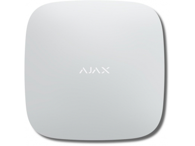 AJAX ® Centralais Hub ar GSM + Ethernet pieslēgumu :: Balts  AJAX
