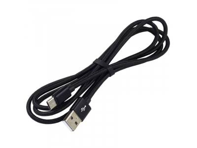 everActive™ USB-C 3.0 male / USB A male 0.3m everActive CBB-0.3CB 3.0A melns iepakojumā 1 gb.