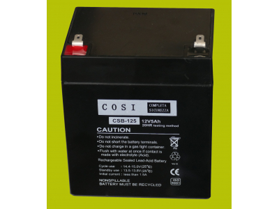 COSI™ Meža Medību kameras ārējais akumulators :: 12V 5Ah :: Svina-Skābes :: 12 Volti, 5 ampērstundas (Ah)