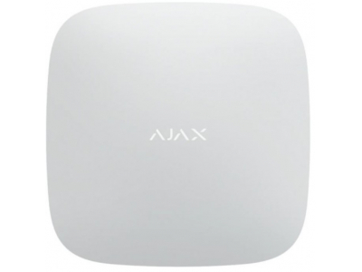 AJAX ® Bezvadu apsardzes panelis Ajax Hub 2 (2G) Jeweller RJ45Dual-SIM IP20 balts