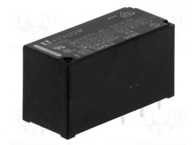  Relejs: elektromagnētiskais | SPDT | Spole:12VDC | 16A/250VAC | 16A/24VDC