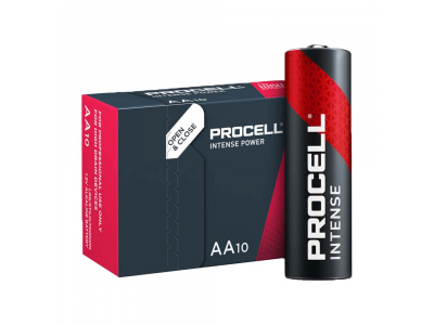 Procell ® LR6/AA baterija 1.5V Duracell Procell INTENSE POWER sērija Alkaline High drain iepakojumā 10gab.