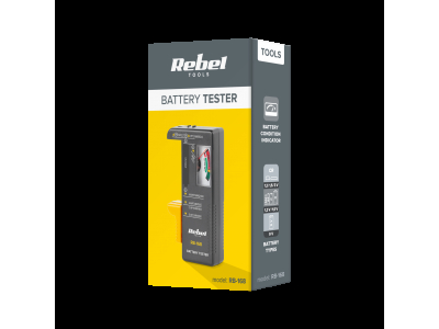 ElectroBase ® Bateriju testeris Rebel RB-168